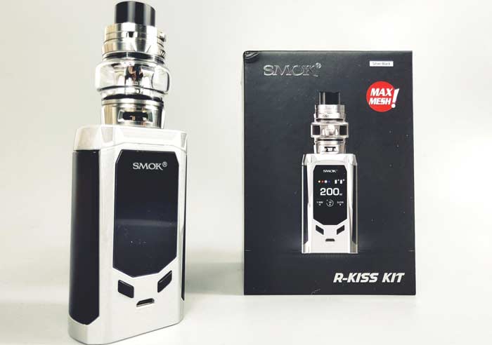 SMOK R-KISS双电串联套装电子烟评测