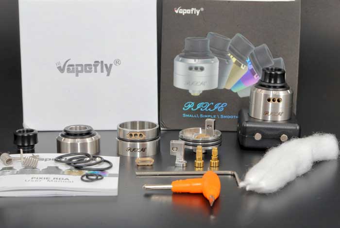 Vapefly PIXIE RDA雾化器评测