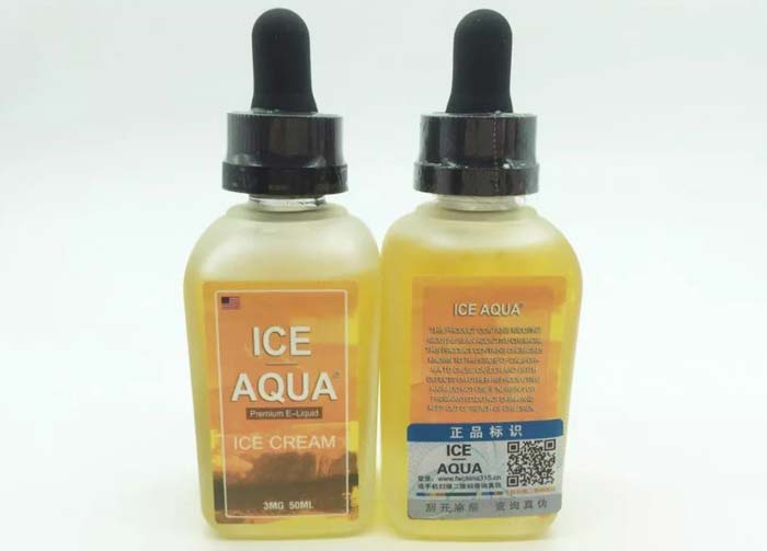 ICE AQUA深海冰泉香蕉冰淇淋烟油评测